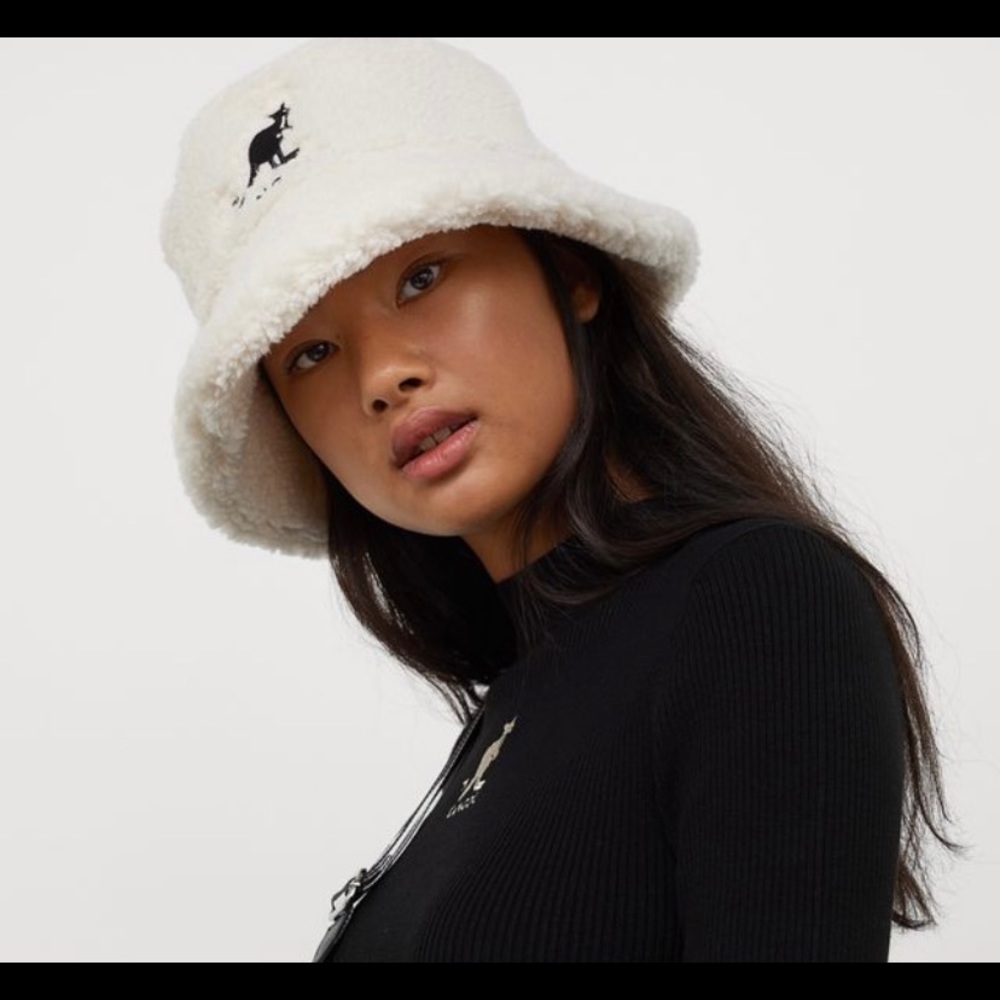 RARE Kangol X H&M Sherpa Bucket Hat